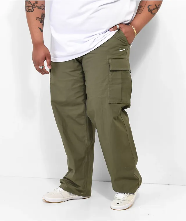 Nike sb cargo pants olive best sale