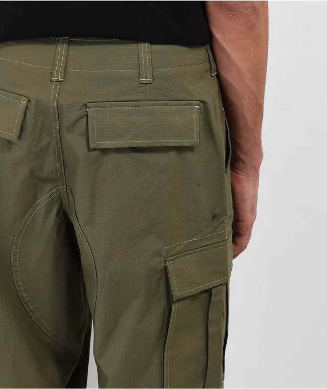 Nike sb flex cargo pants olive deals