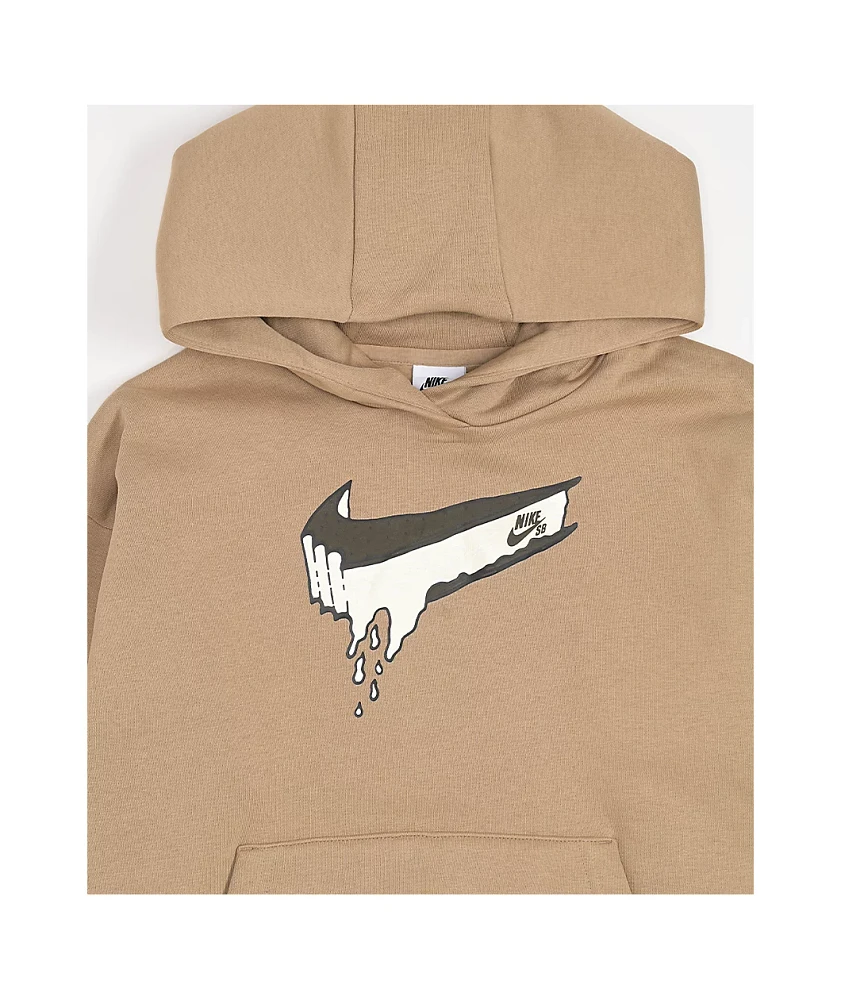 Nike SB Kids EasyOn Parachute Beige Hoodie | Mission Valley