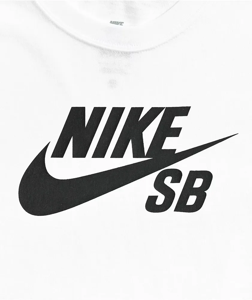 Nike sb white hot sale t shirt