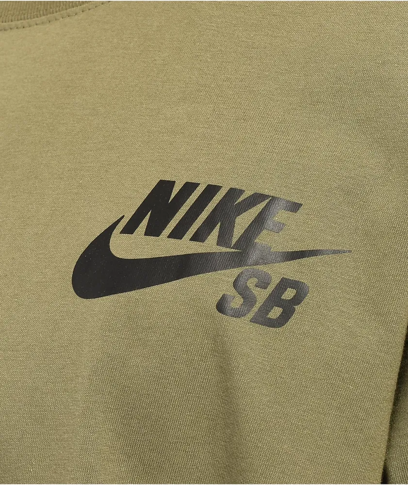 Nike SB Logo Green T Shirt Bramalea City Centre