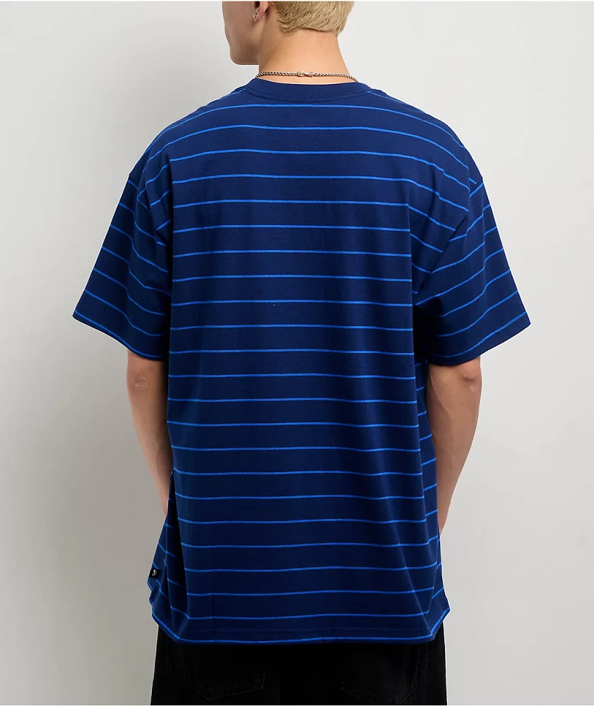 Nike SB Max90 Striped Navy T-Shirt | Liberty Center