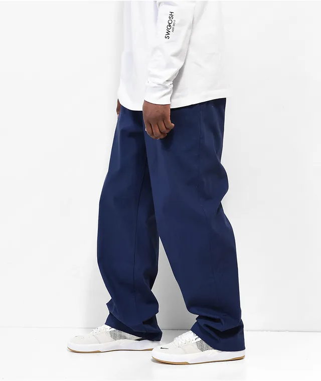 MALBON NIKE マルボン ナイキ PANTS NAVY 34×32 Japan made Serge 12 Short Tobi Pants