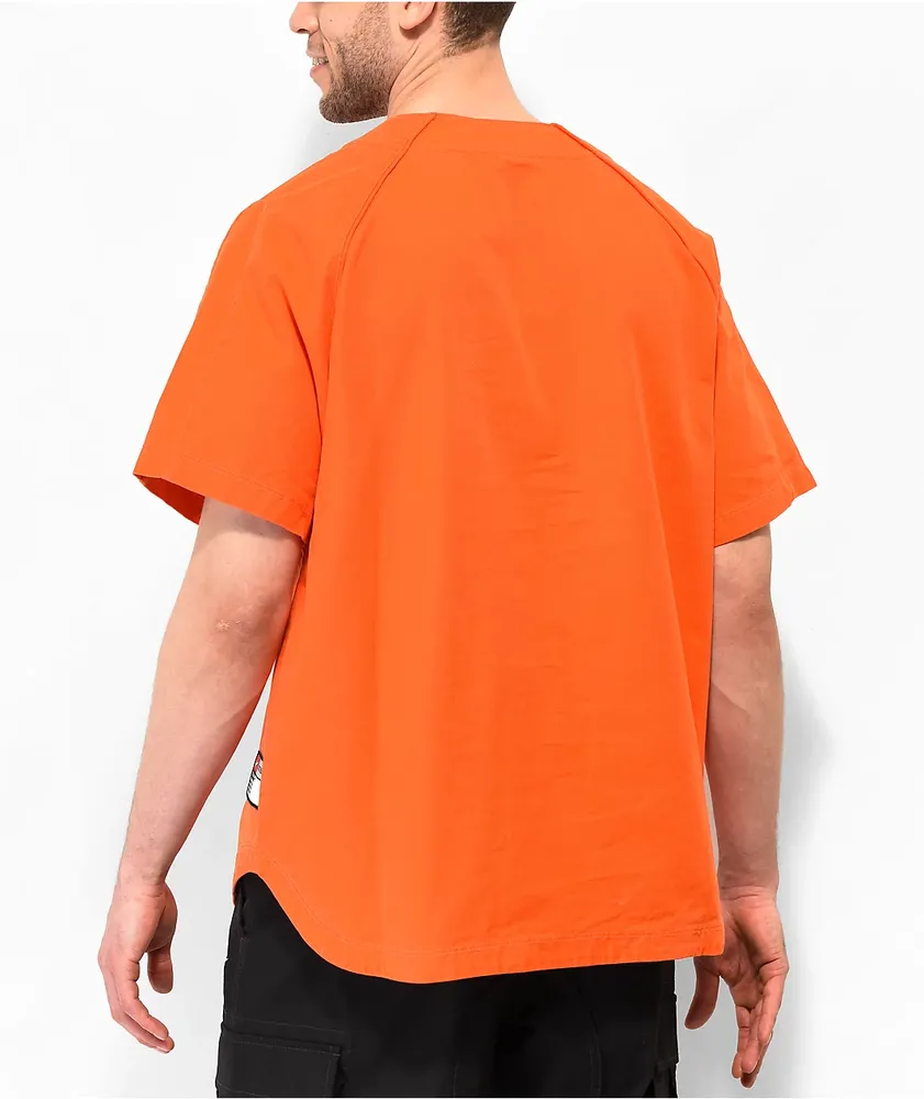 Nike SB Orange Baseball Jersey | MainPlace Mall