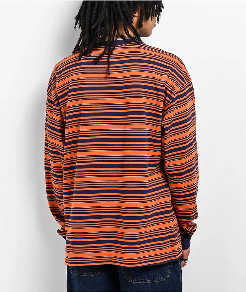 Nike SB Orange Stripe Long Sleeve T-Shirt | MainPlace Mall