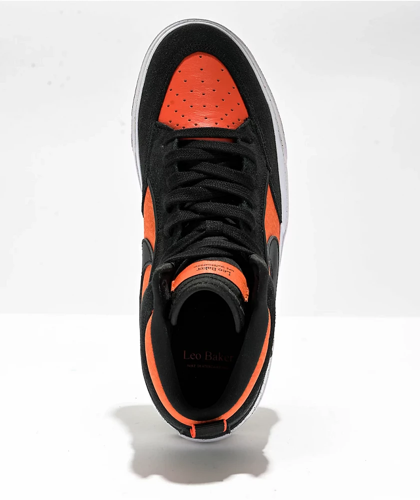 Nero Orange Sneakers Lee3
