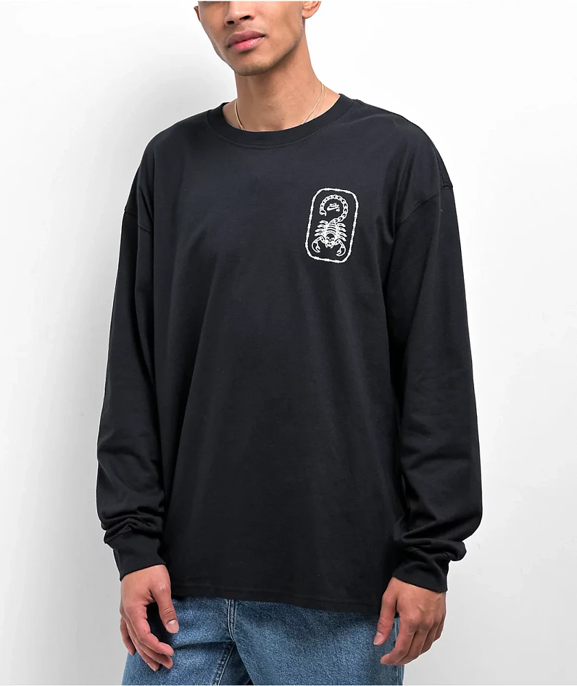 Nike SB Scorpion Black Long Sleeve T-Shirt | MainPlace Mall