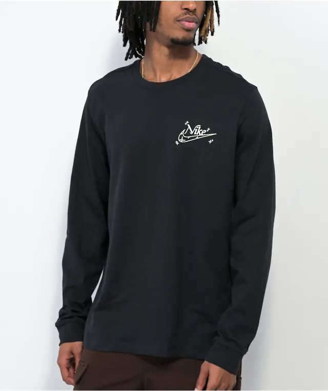 Nike Sportswear Black Long Sleeve T Shirt Montebello Town Center