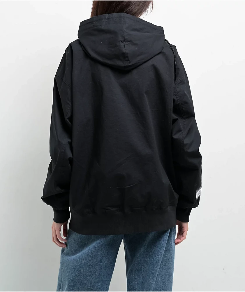 Nike フード付きジャケット 黒 JIKEI COM DANCE