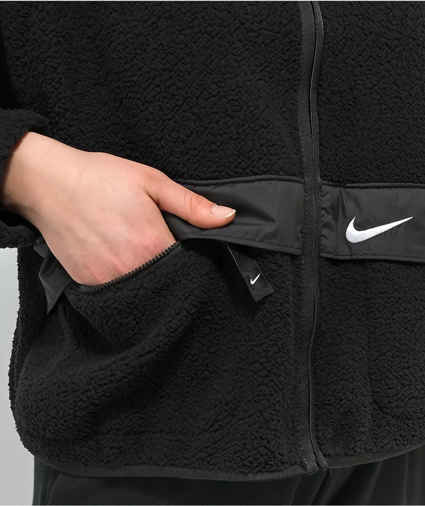 Nike mens sherpa jacket on sale