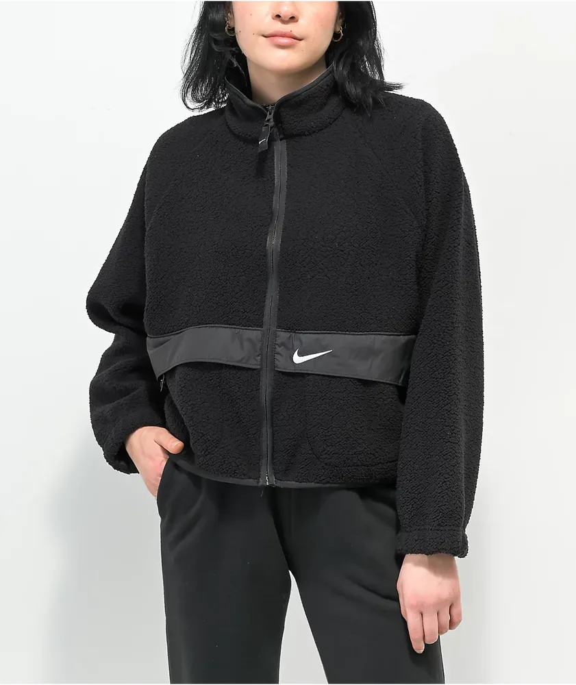 Nike top sherpa windbreaker