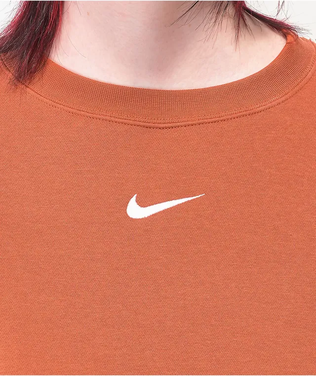 Burnt orange crewneck discount sweatshirt