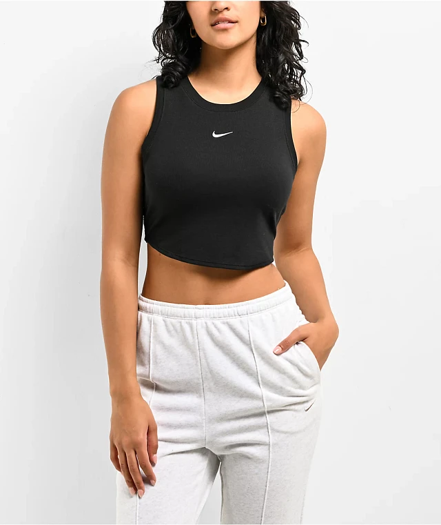 Nike tech knit crop top clearance