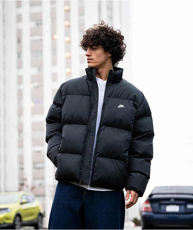 Nike Sportswear Club Black Puffer Jacket | MainPlace Mall