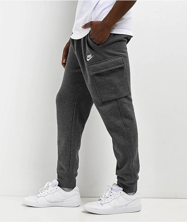 Nike Sportswear Club Polyknit Black & White Jogger