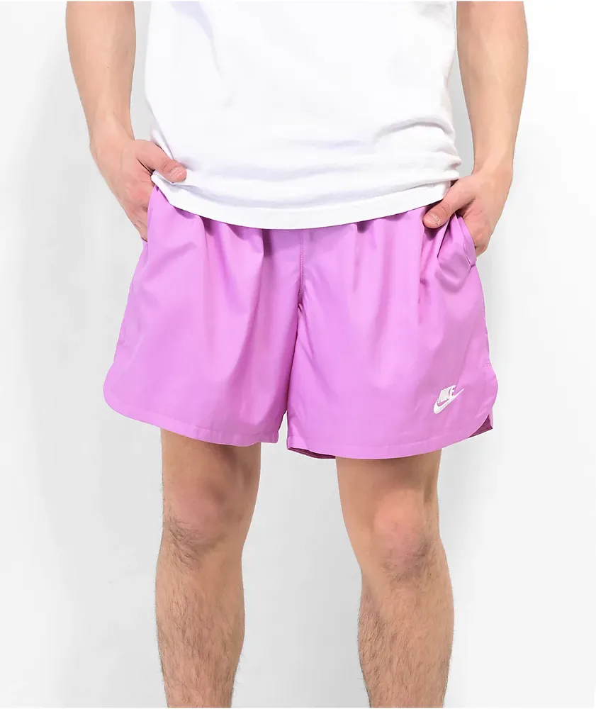 Nike Sportswear Club Fuchsia Woven Flow Shorts | Arden Fair