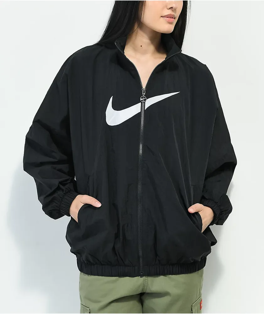 Nike Sportswear Essential Black Track Jacket | MainPlace Mall