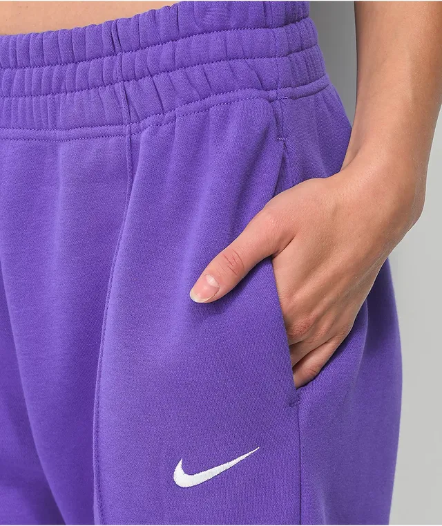Nike purple sweats clearance