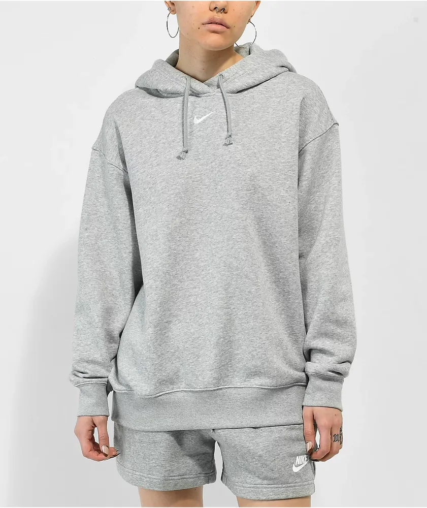 Nike nsw hoodie grey shop