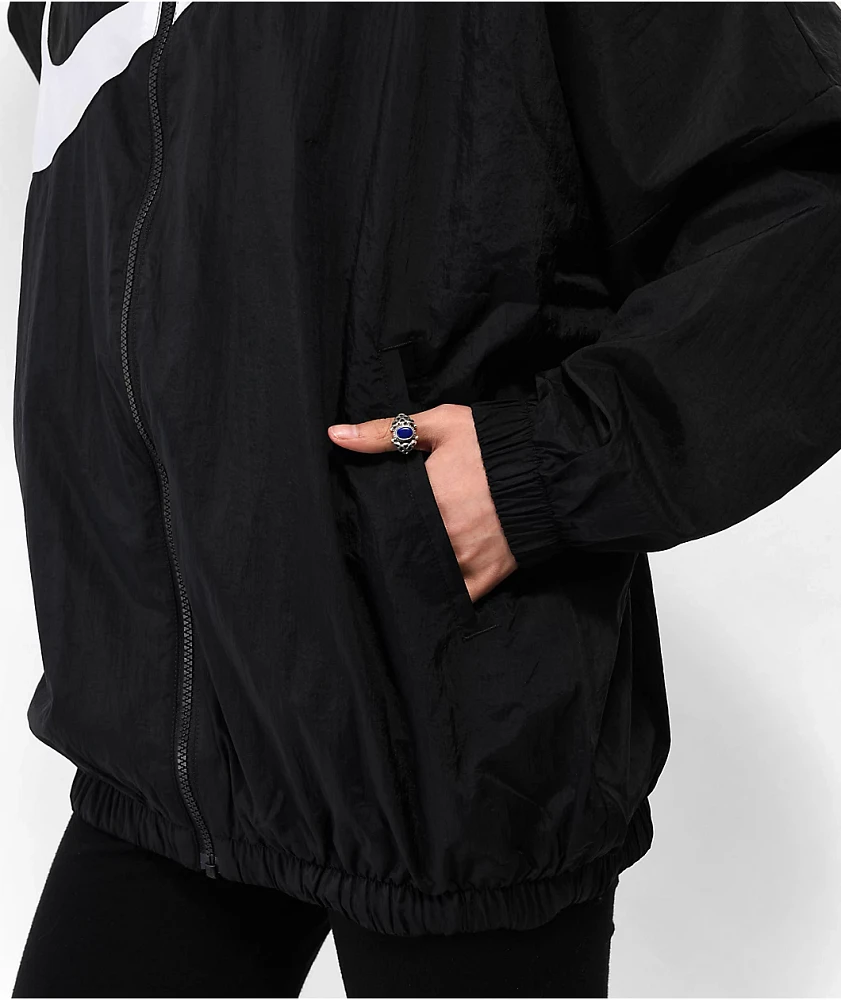 Nike Sportswear Essential HBR Black Woven Jacket | Arden Fair
