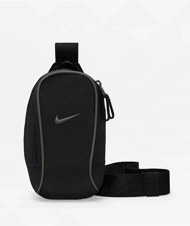 Compare Nike Sportswear Essentials Black Crossbody Bag