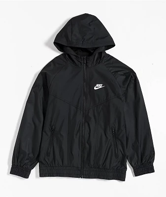 パーカー・フーディ Nike NSW Windrunner SW5 Black - Asia Windrunner Jacket - Youth – ShopWSS