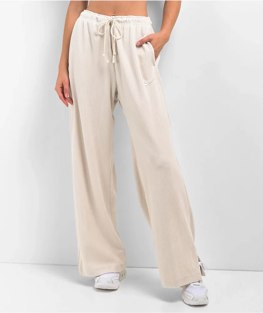 Nike sweatpants sale cream