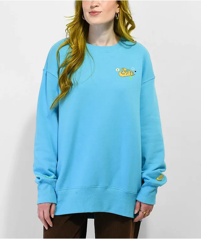 Nike Sportswear Essential Light Blue Crewneck Sweatshirt