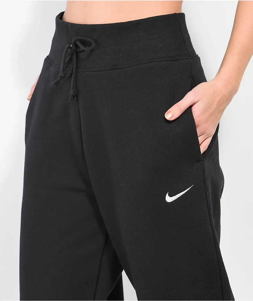 Black high waisted sweatpants discount