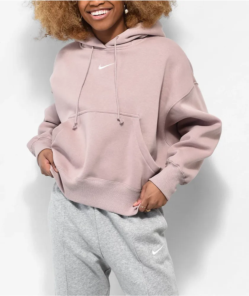 Mauve hotsell nike hoodie