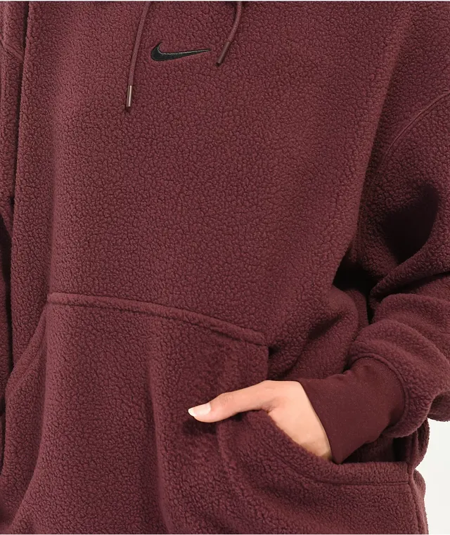 Burgundy crush nike hoodie 2025