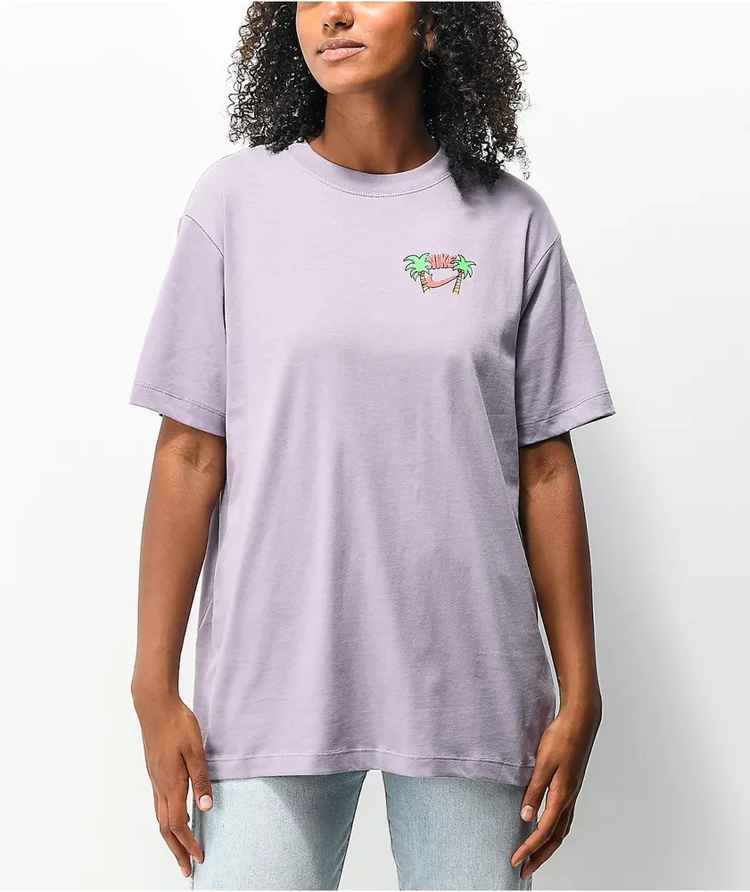 Tee shirt nike violet sale