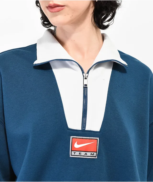 Nike sweatshirt quarter zip 2025