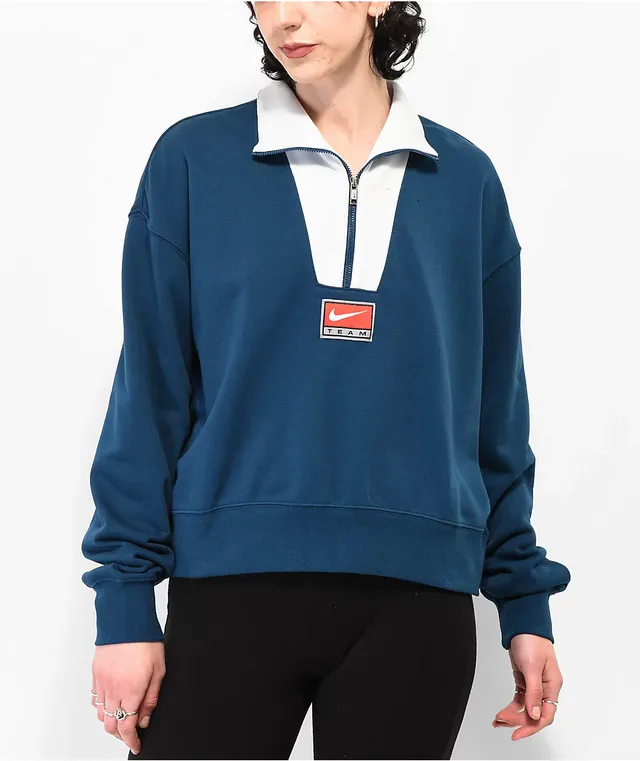 Nike sportswear quarter zip sales
