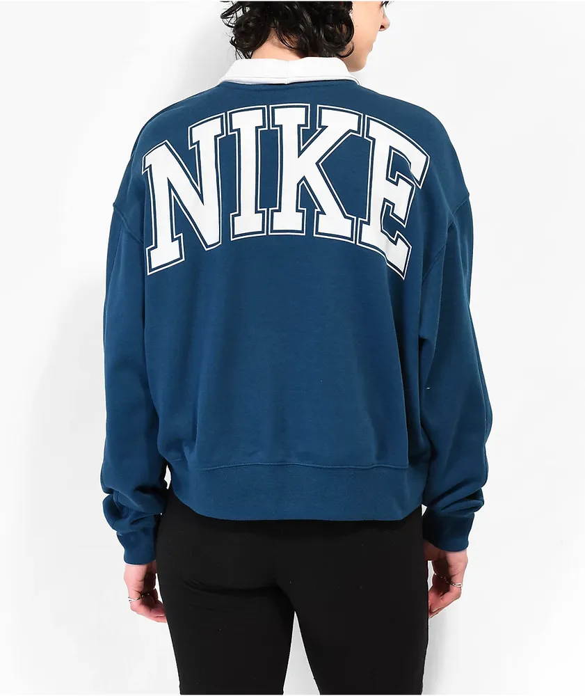 Nike Sportswear Team Nike Blue Quarter Zip Sweatshirt Pueblo Mall