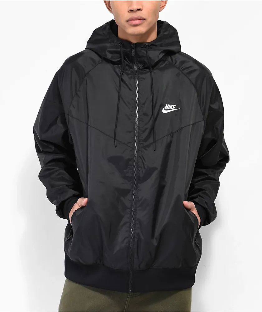 Nike Sportswear Windrunner Black Windbreaker Jacket Vancouver Mall