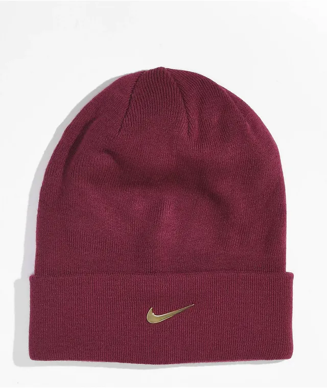 Maroon cheap nike beanie