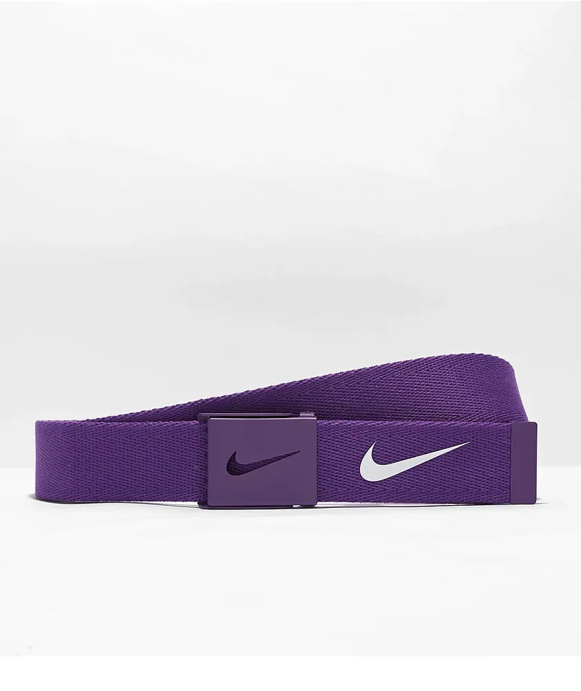 Nike Tech Essentials Purple Web Belt Hamilton Place