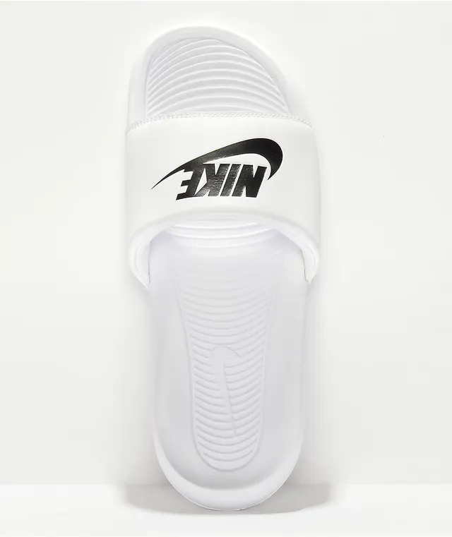 Nike Victori One White Slide Sandals Hamilton Place