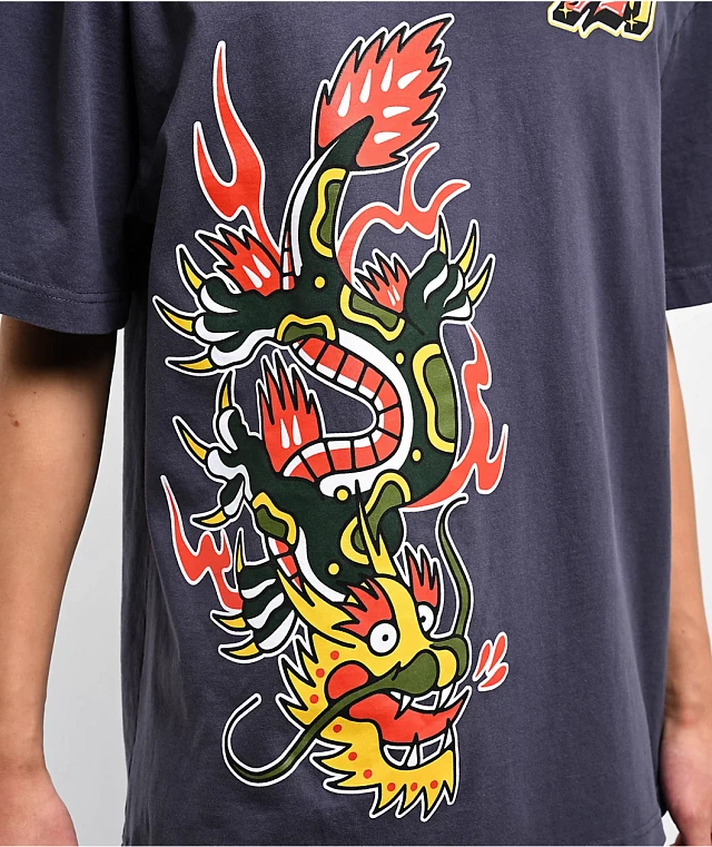 Ninth Hall Ambush Dragon Navy T-Shirt | Liberty Center