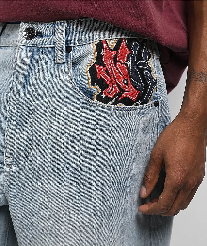 Ninth Hall Ambush Light Blue Wash Loose Fit Jeans | MainPlace Mall