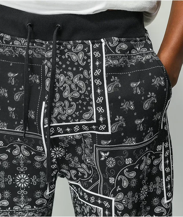 Ninth Hall Bandana Black Jogger Sweatpants CoolSprings Galleria