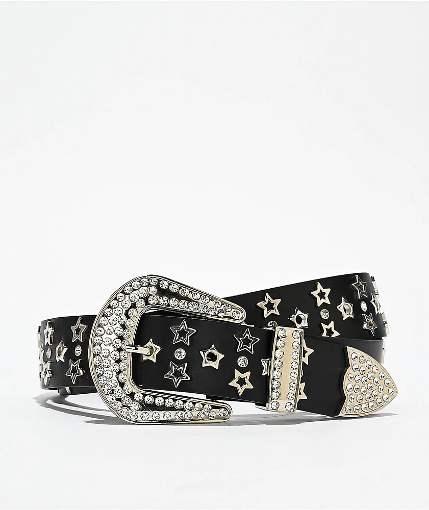 Ninth Hall Bling It On Black Belt | MainPlace Mall