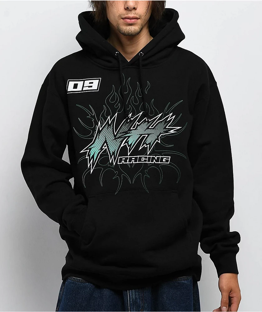 Ninth Hall Fast Lane Black Hoodie | MainPlace Mall