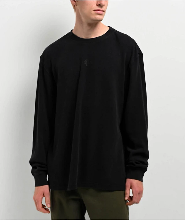 LOUNGE FCRB トップス TECH WAFFLE TOP XXL BLACK