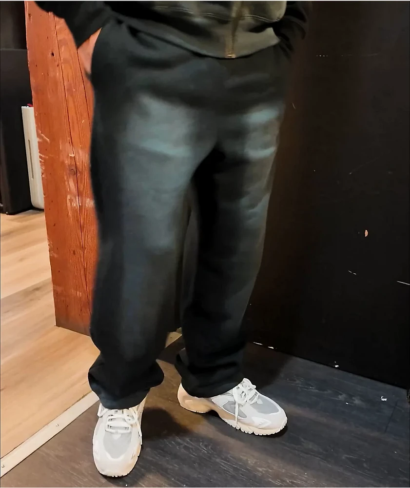 Ninth Hall Fundamentals Sunbleached Black Wash Zip Hoodie at