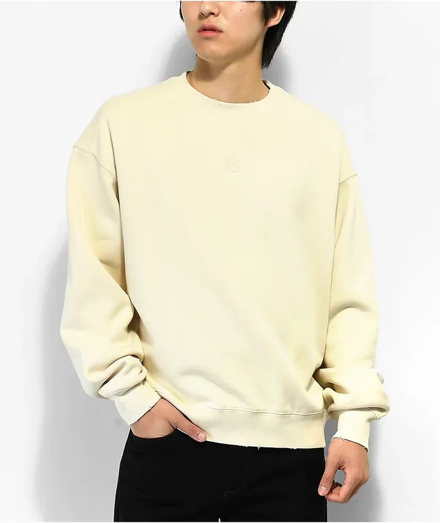 Distressed crewneck top