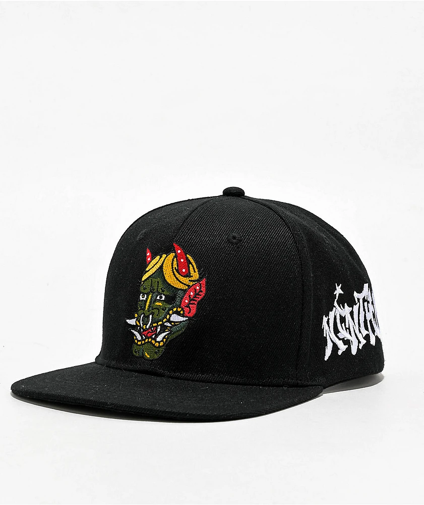 Ninth Hall High Profile Dragon Black Snapback Hat | MainPlace Mall