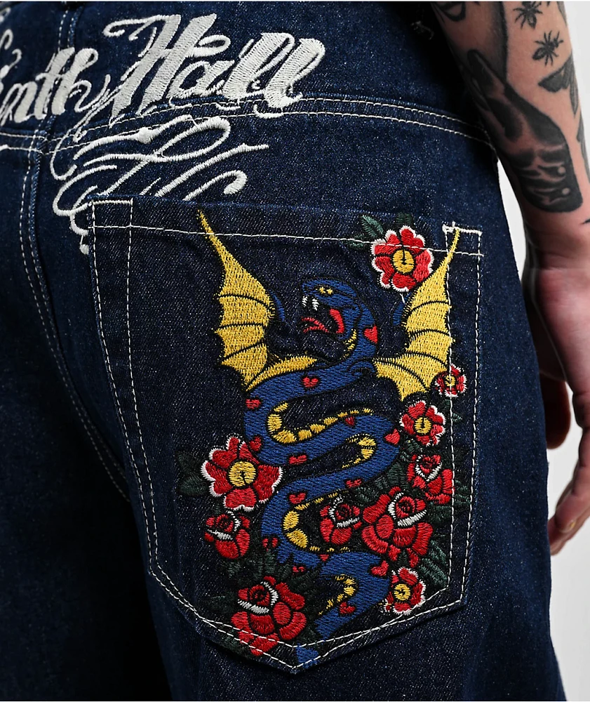 Ninth Hall Idle Rinse Blue Denim Jeans | Connecticut Post Mall