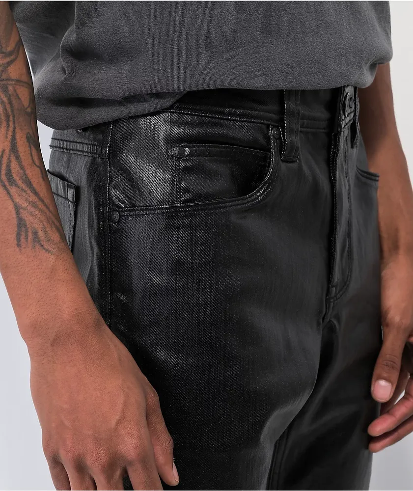 Ninth Hall Rogue Coated Denim Black Skinny Jeans Coquitlam Centre